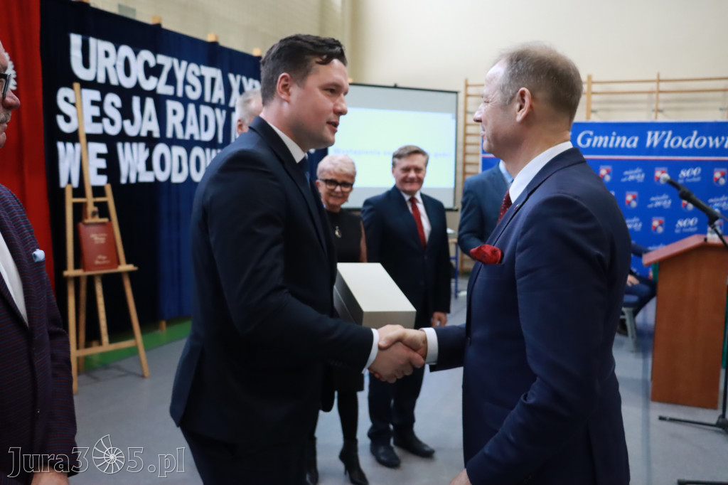 Fotorelacja Uroczysta Sesja Rady Miejskiej Włodowice