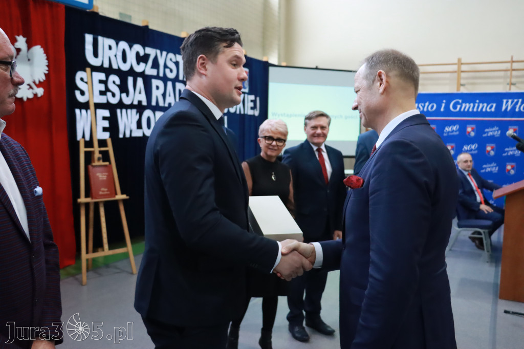 Fotorelacja Uroczysta Sesja Rady Miejskiej Włodowice