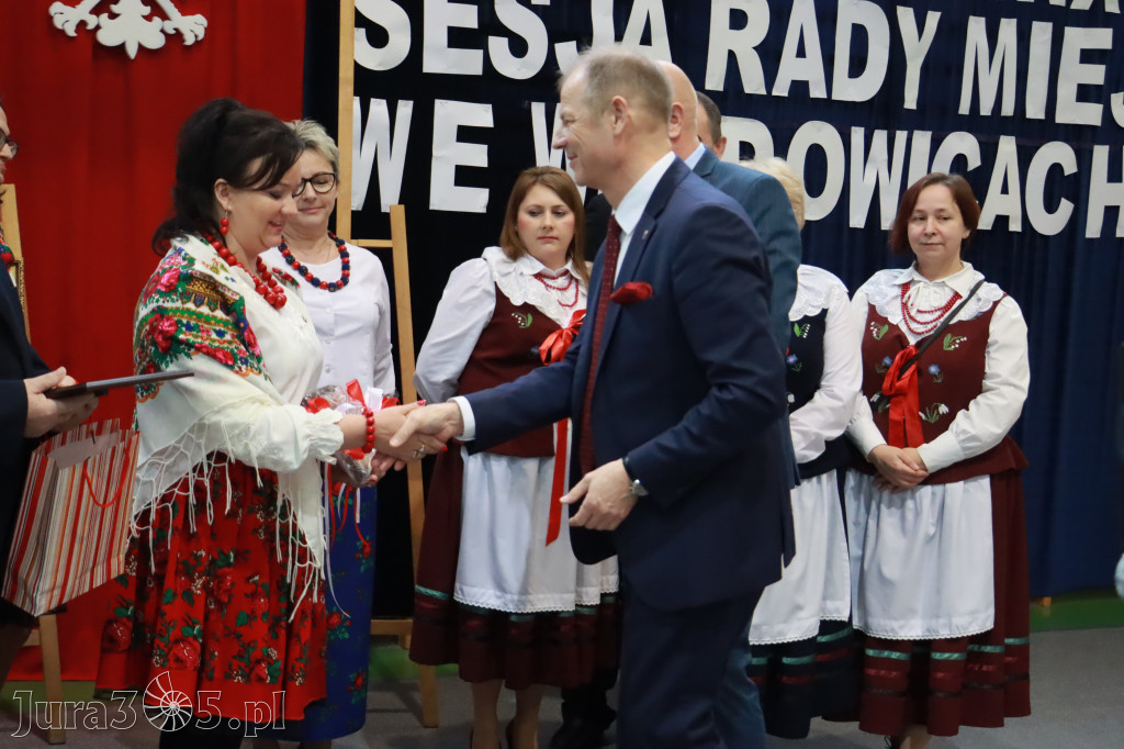 Fotorelacja Uroczysta Sesja Rady Miejskiej Włodowice