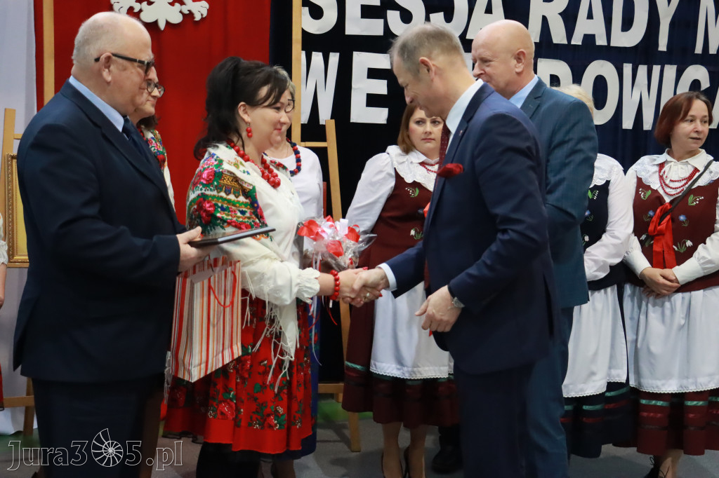 Fotorelacja Uroczysta Sesja Rady Miejskiej Włodowice