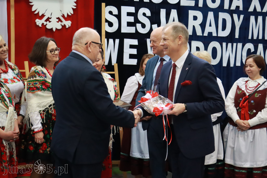 Fotorelacja Uroczysta Sesja Rady Miejskiej Włodowice