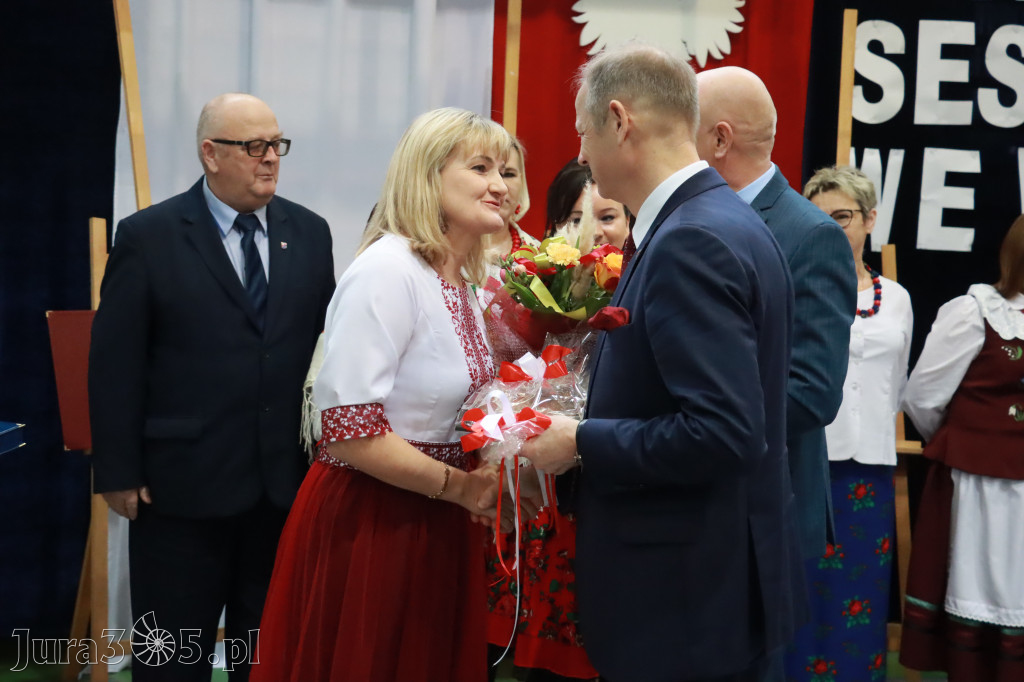 Fotorelacja Uroczysta Sesja Rady Miejskiej Włodowice