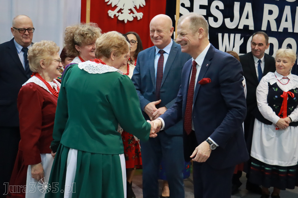 Fotorelacja Uroczysta Sesja Rady Miejskiej Włodowice
