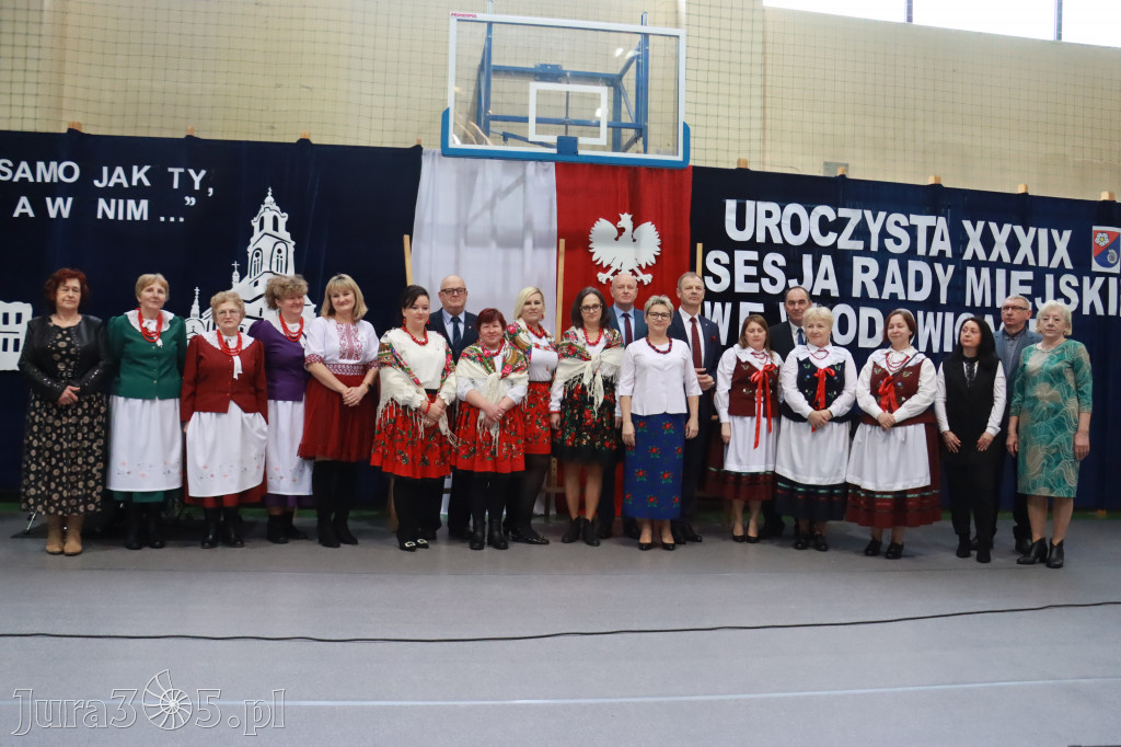 Fotorelacja Uroczysta Sesja Rady Miejskiej Włodowice