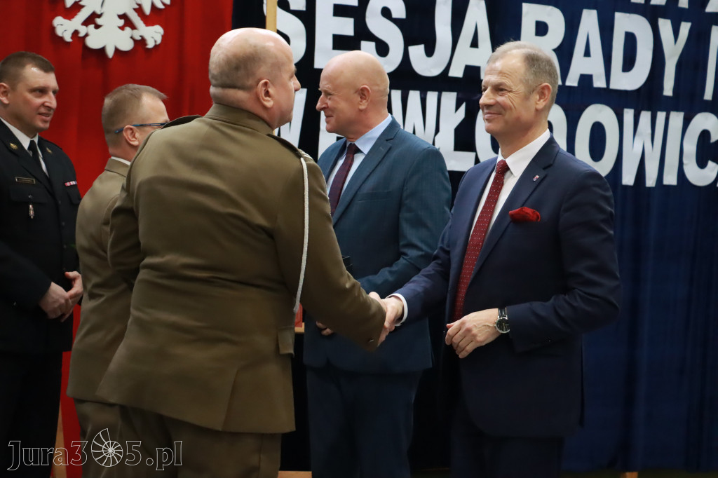Fotorelacja Uroczysta Sesja Rady Miejskiej Włodowice