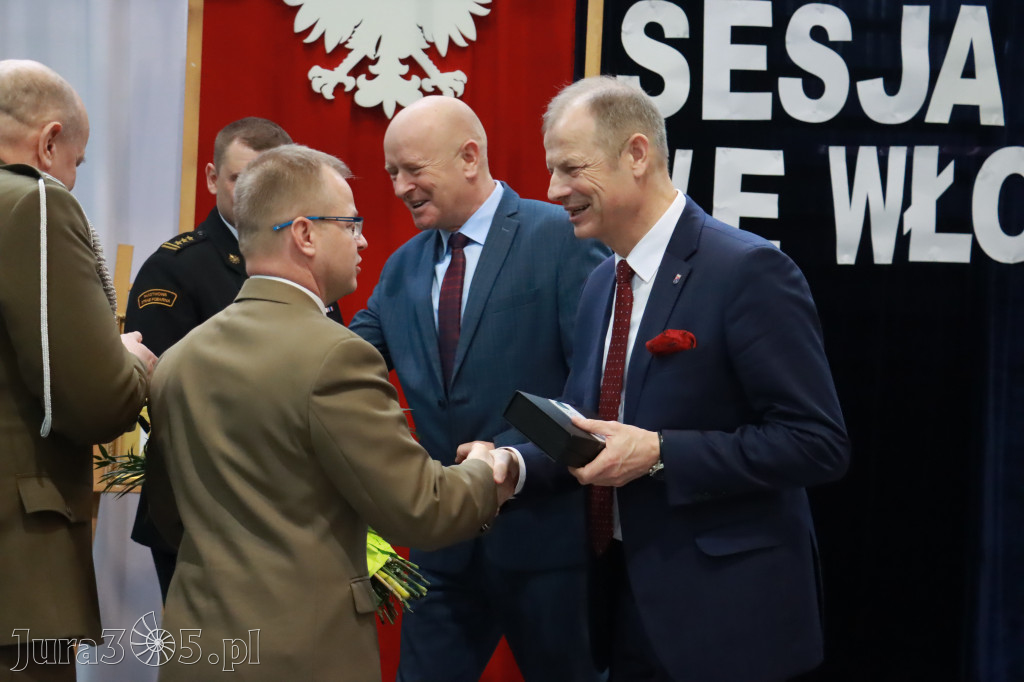 Fotorelacja Uroczysta Sesja Rady Miejskiej Włodowice