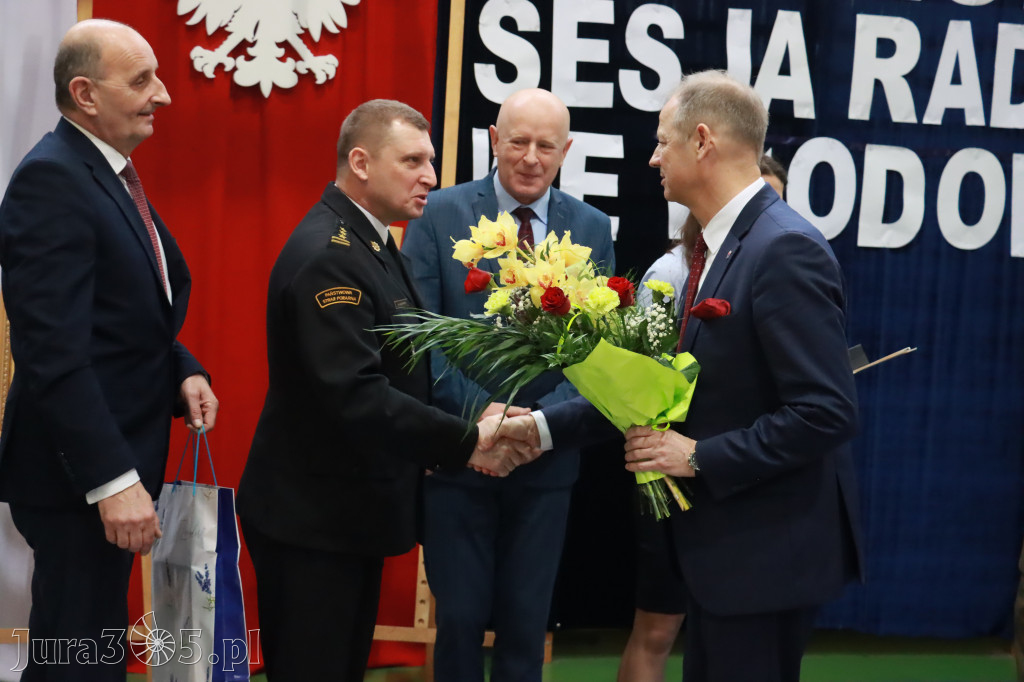 Fotorelacja Uroczysta Sesja Rady Miejskiej Włodowice
