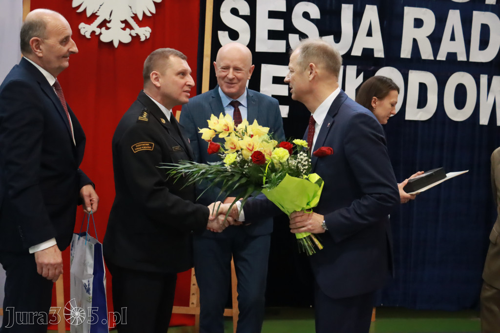 Fotorelacja Uroczysta Sesja Rady Miejskiej Włodowice