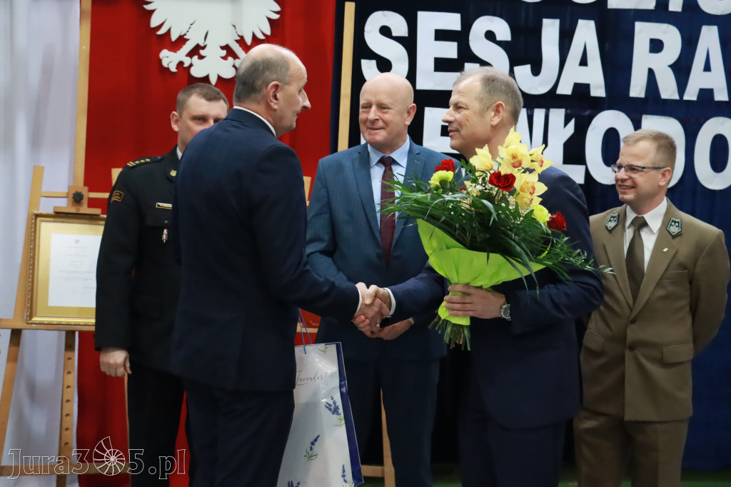 Fotorelacja Uroczysta Sesja Rady Miejskiej Włodowice