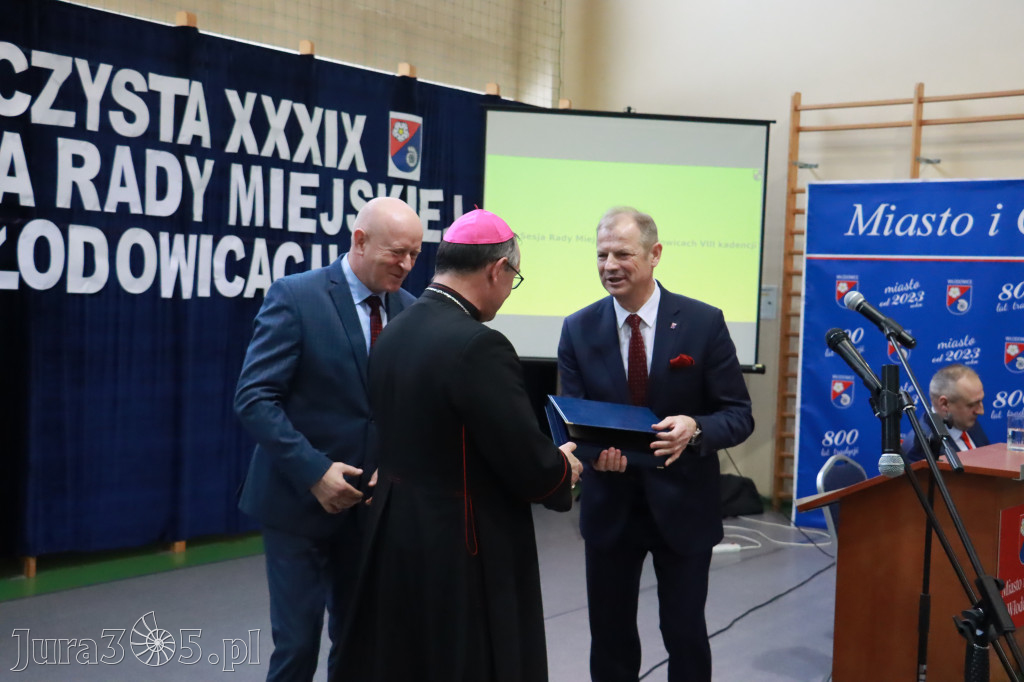 Fotorelacja Uroczysta Sesja Rady Miejskiej Włodowice
