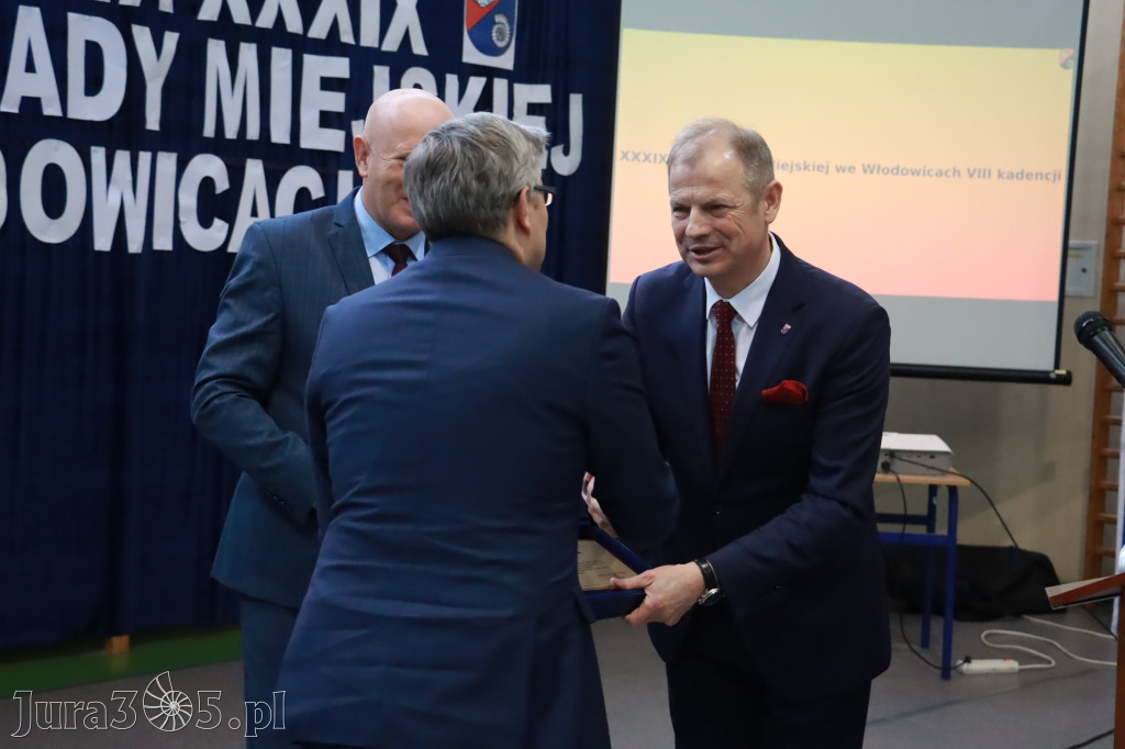 Fotorelacja Uroczysta Sesja Rady Miejskiej Włodowice
