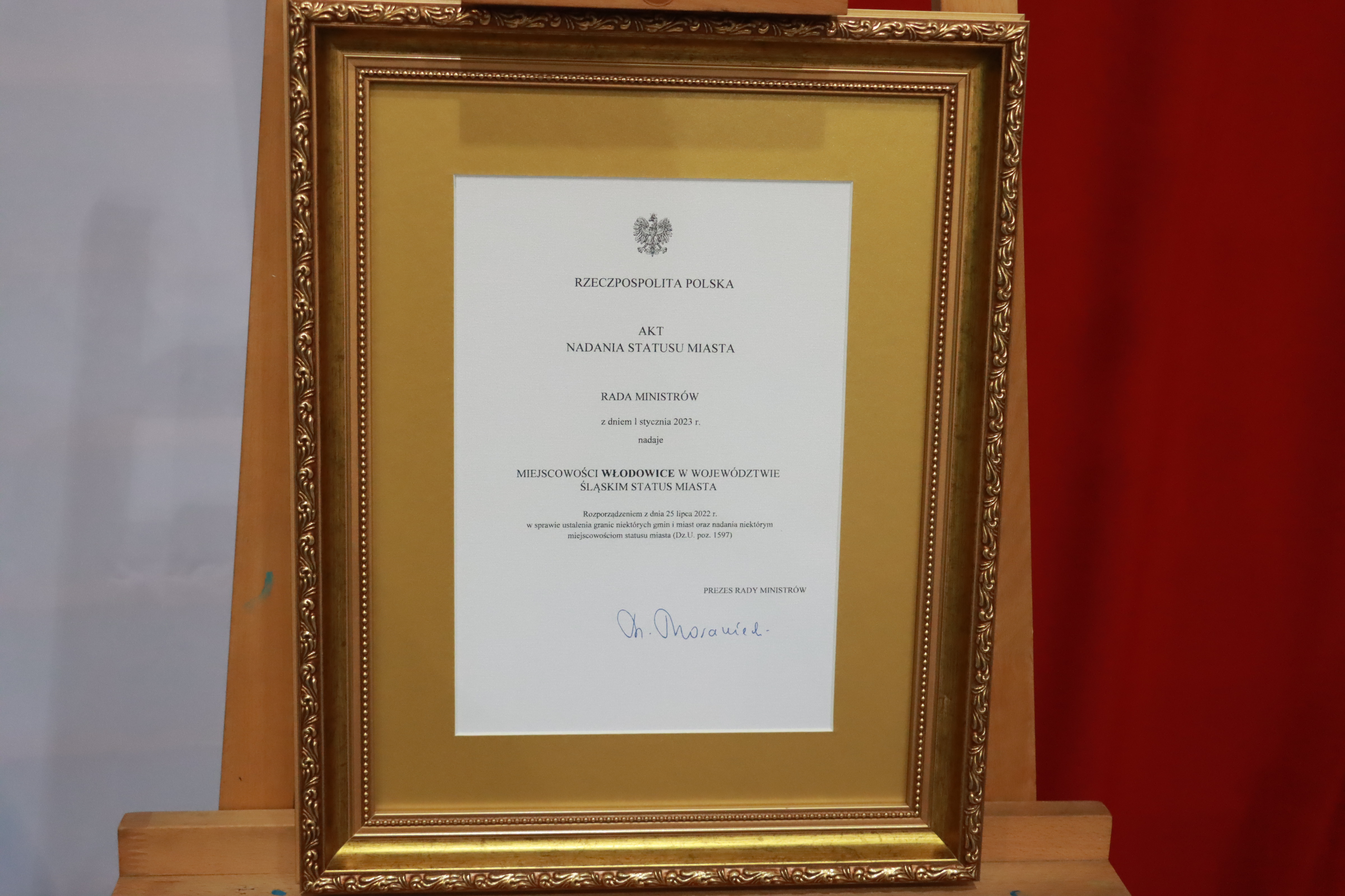 Część artystyczna Sesji Rady Miejskiej we Włodowicach