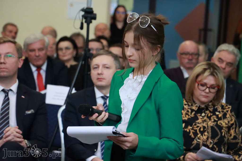 Część artystyczna Sesji Rady Miejskiej we Włodowicach