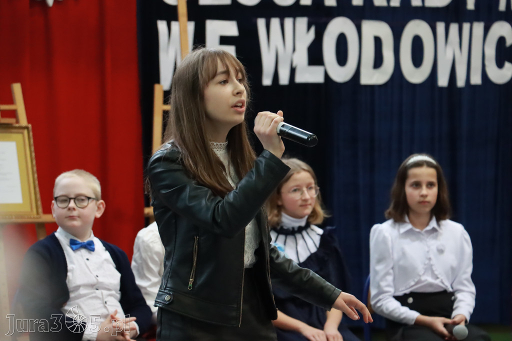 Część artystyczna Sesji Rady Miejskiej we Włodowicach