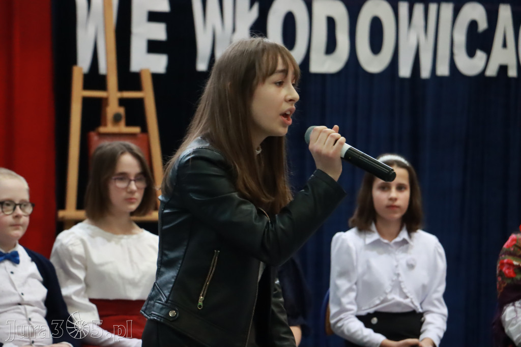 Część artystyczna Sesji Rady Miejskiej we Włodowicach