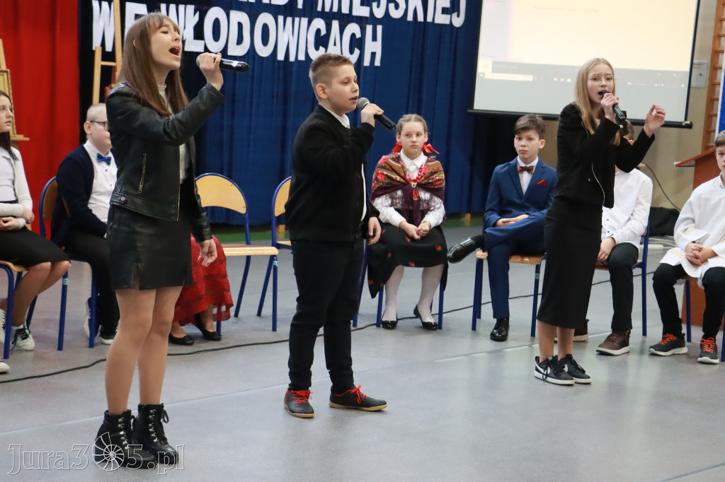 Część artystyczna Sesji Rady Miejskiej we Włodowicach