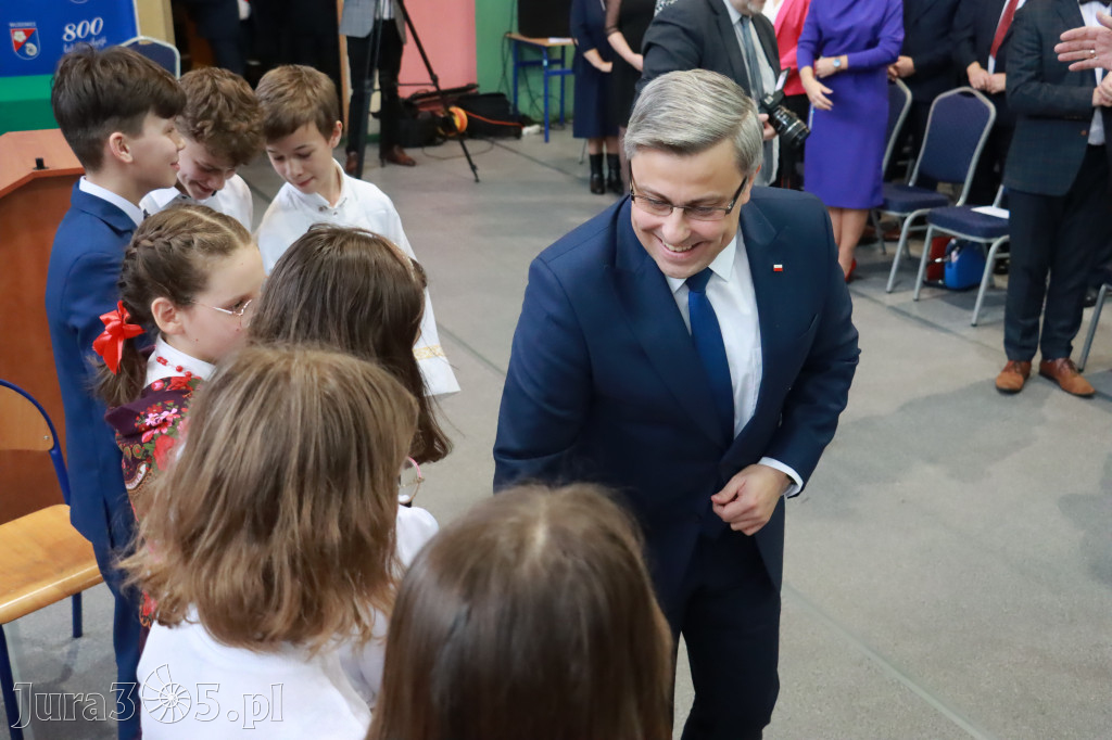Część artystyczna Sesji Rady Miejskiej we Włodowicach