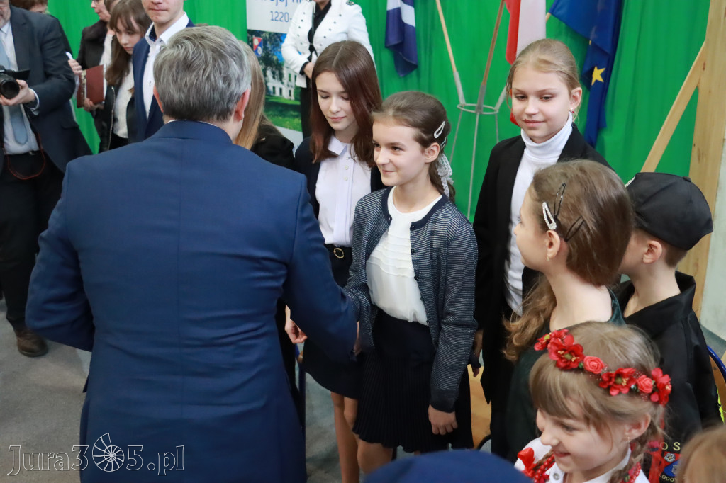 Część artystyczna Sesji Rady Miejskiej we Włodowicach