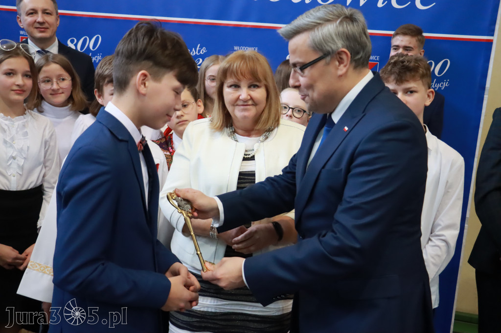 Część artystyczna Sesji Rady Miejskiej we Włodowicach