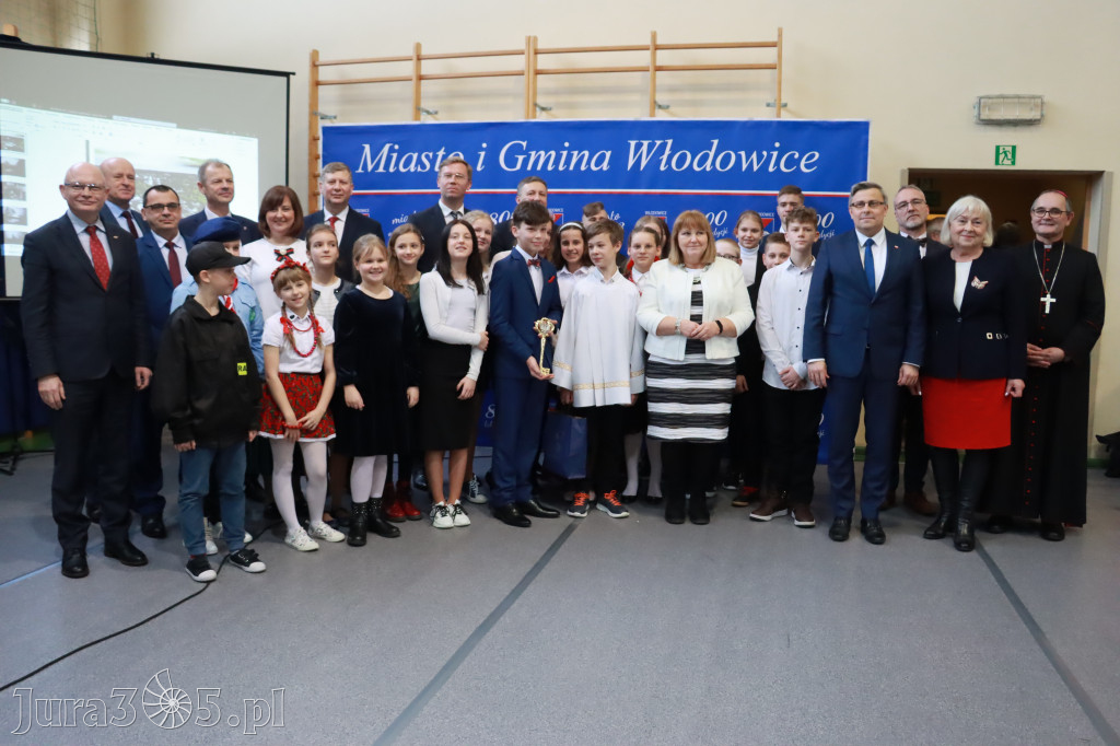Część artystyczna Sesji Rady Miejskiej we Włodowicach