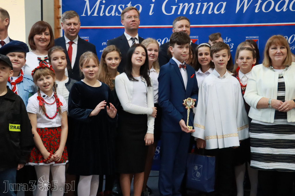 Część artystyczna Sesji Rady Miejskiej we Włodowicach