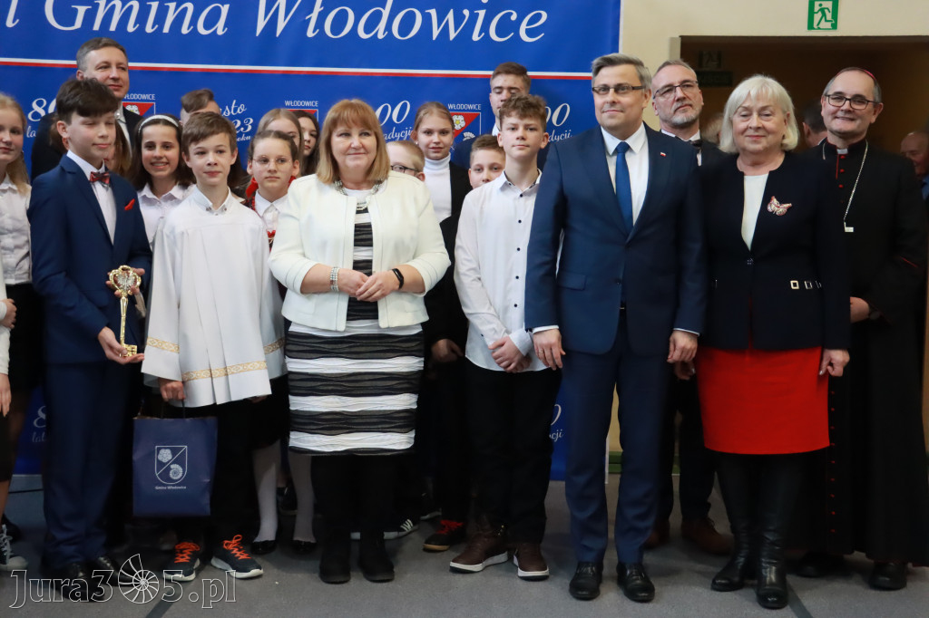 Część artystyczna Sesji Rady Miejskiej we Włodowicach