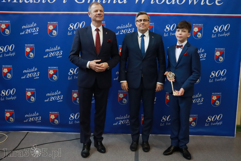 Część artystyczna Sesji Rady Miejskiej we Włodowicach