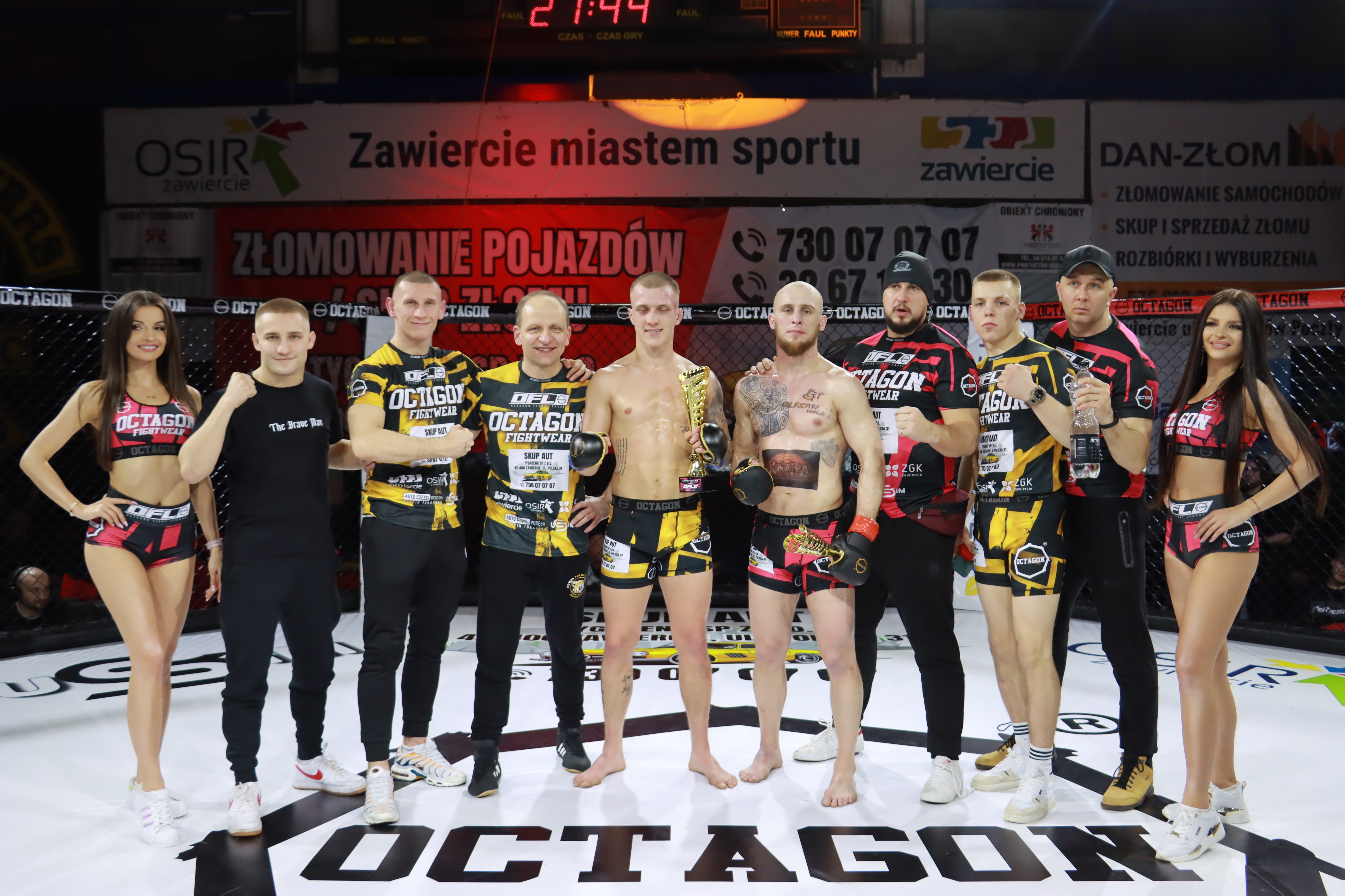 Fotorelacja - Gala Octagon Fight League 12 część 1