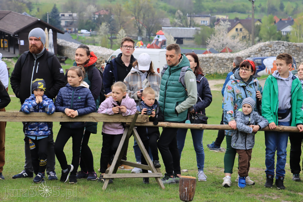 Fotorelacja z Zamku Ogrodzieniec Pokazy Sokolnicze