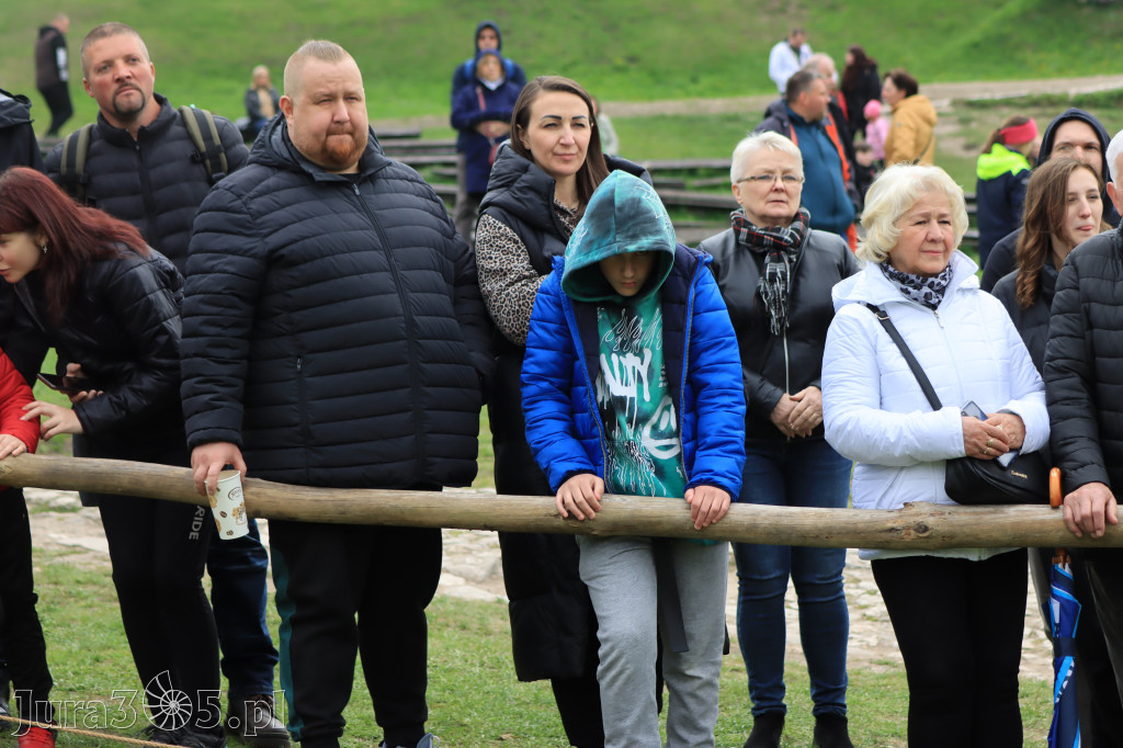 Fotorelacja z Zamku Ogrodzieniec Pokazy Sokolnicze