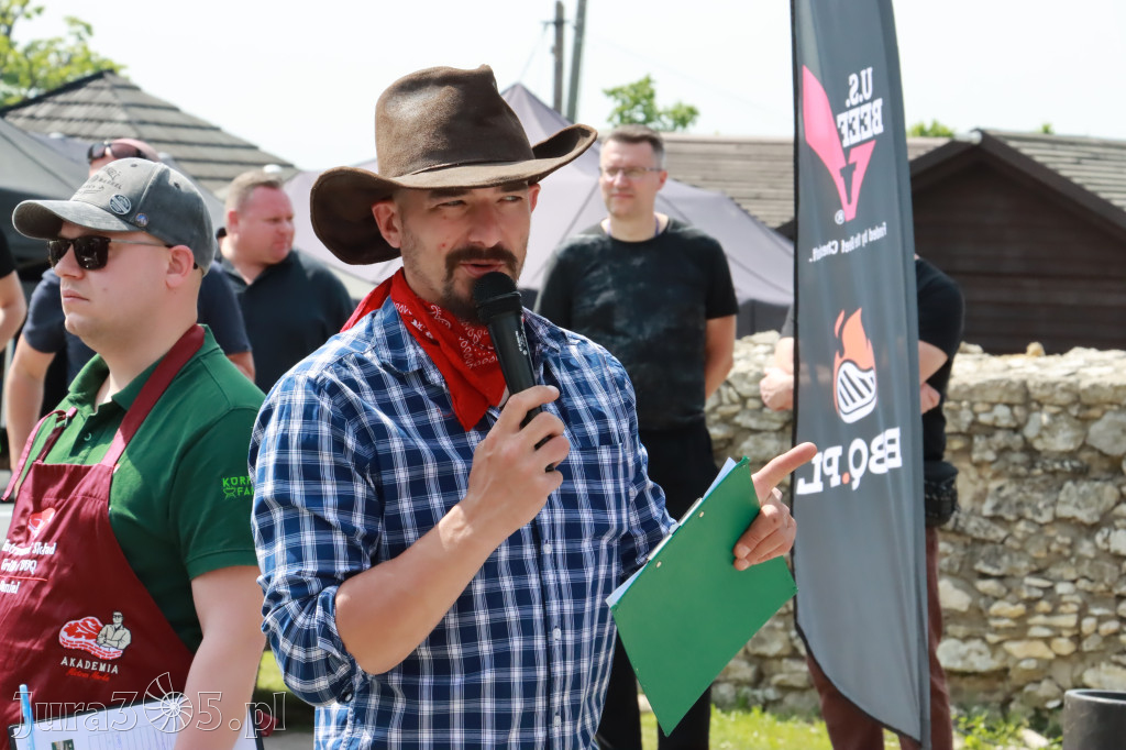 Zamek Ogrodzieniec: Mistrzostwa Polski w Grillowaniu Steków.