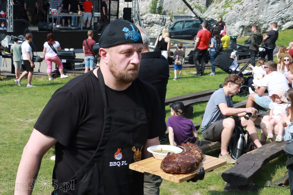 Zamek Ogrodzieniec: Mistrzostwa Polski w Grillowaniu Steków.