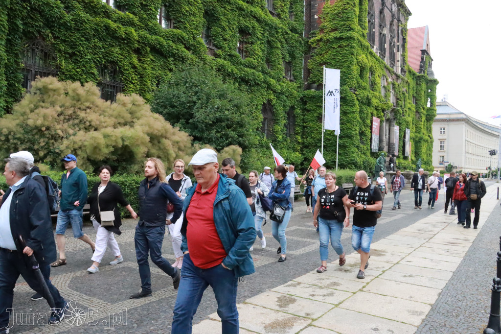 Fotorelacja: Wiec Donalda Tuska we Wrocławiu.