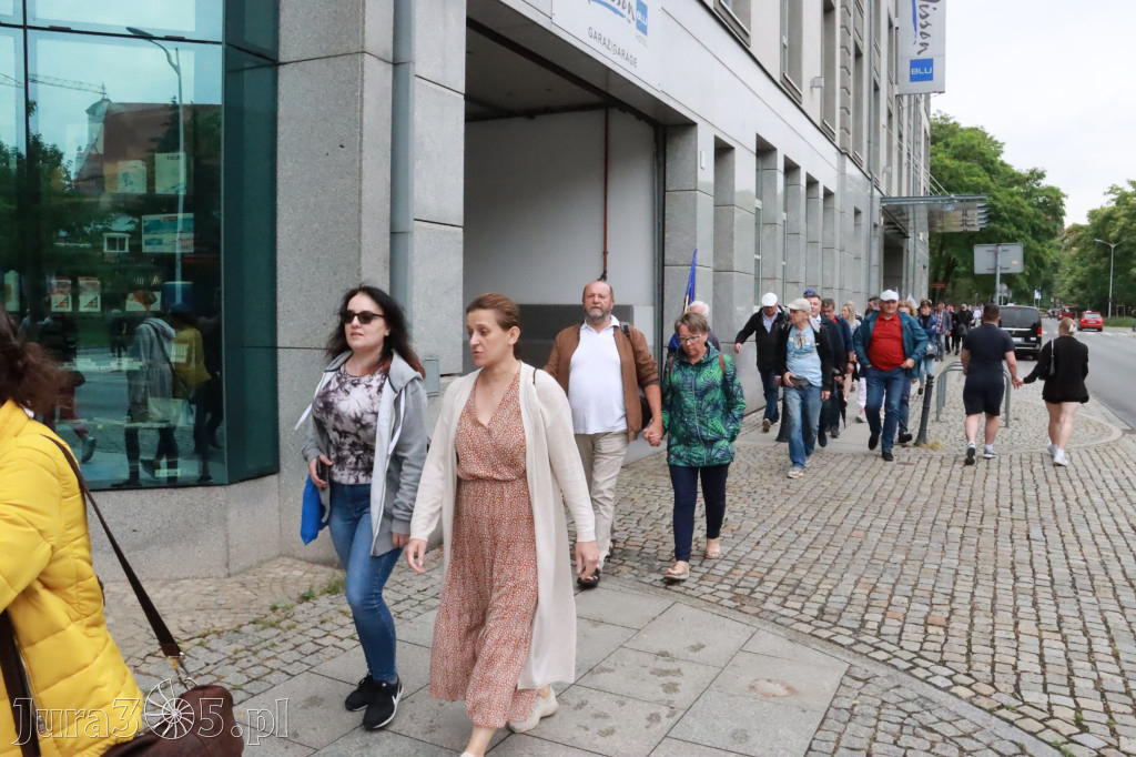 Fotorelacja: Wiec Donalda Tuska we Wrocławiu.