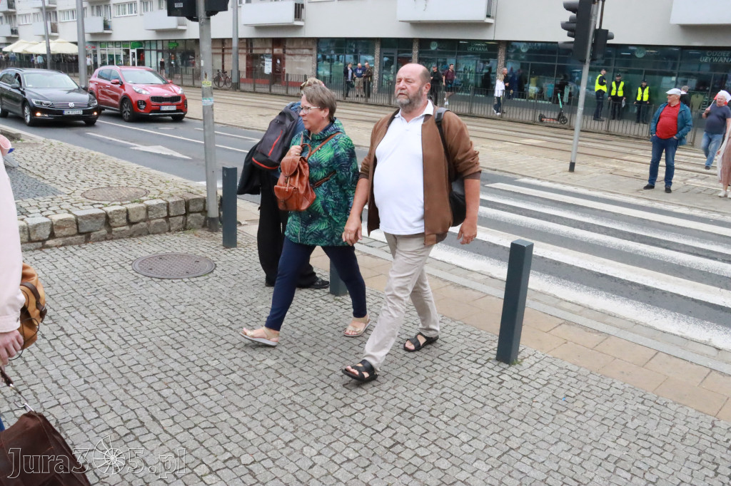 Fotorelacja: Wiec Donalda Tuska we Wrocławiu.