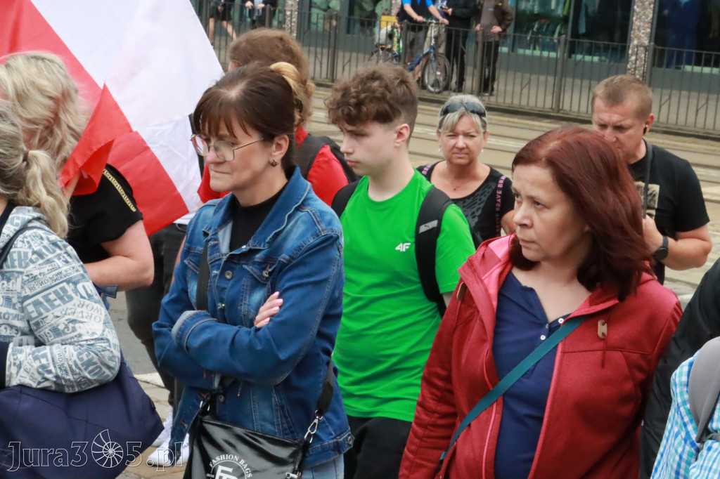 Fotorelacja: Wiec Donalda Tuska we Wrocławiu.