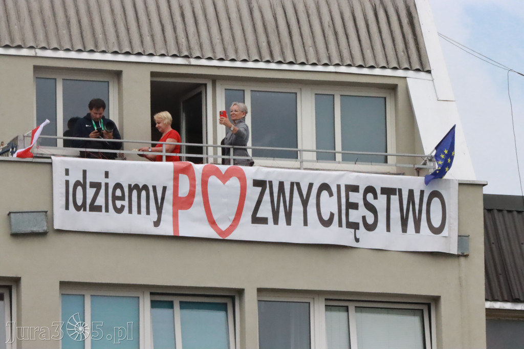 Fotorelacja: Wiec Donalda Tuska we Wrocławiu.
