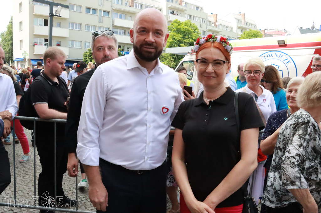 Fotorelacja: Wiec Donalda Tuska we Wrocławiu.
