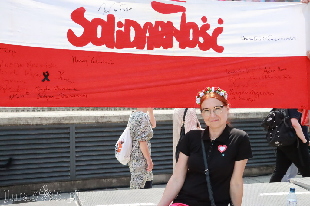 Fotorelacja: Wiec Donalda Tuska we Wrocławiu.