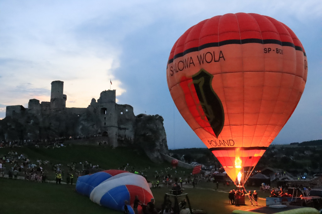Fotorelacja: II Baloniada na Zamku Ogrodzieniec