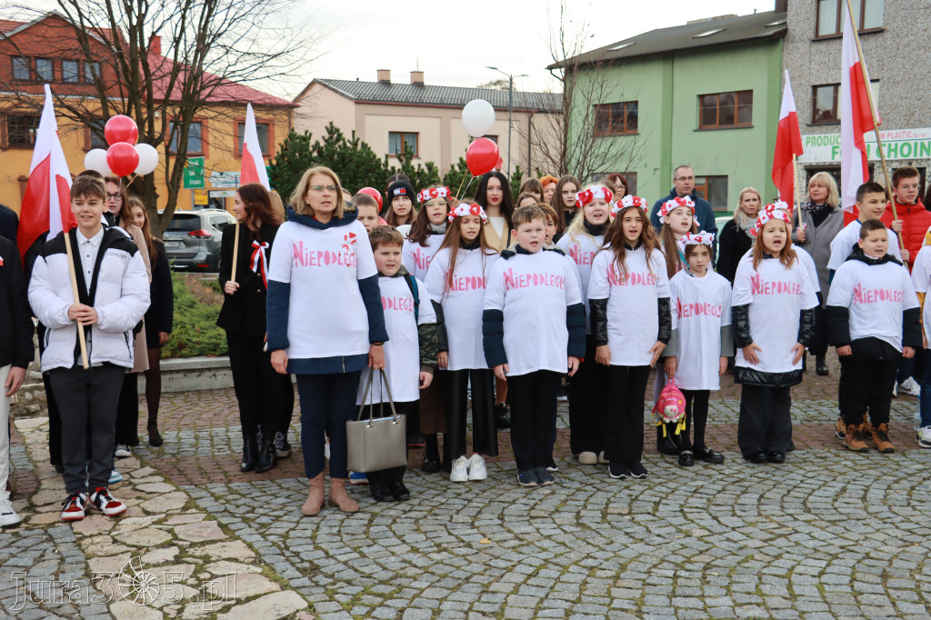 Fotorelacja Koziegłowy: Uroczystość 105. Rocznicy Odzyskania przez Polskę Niepodległości.