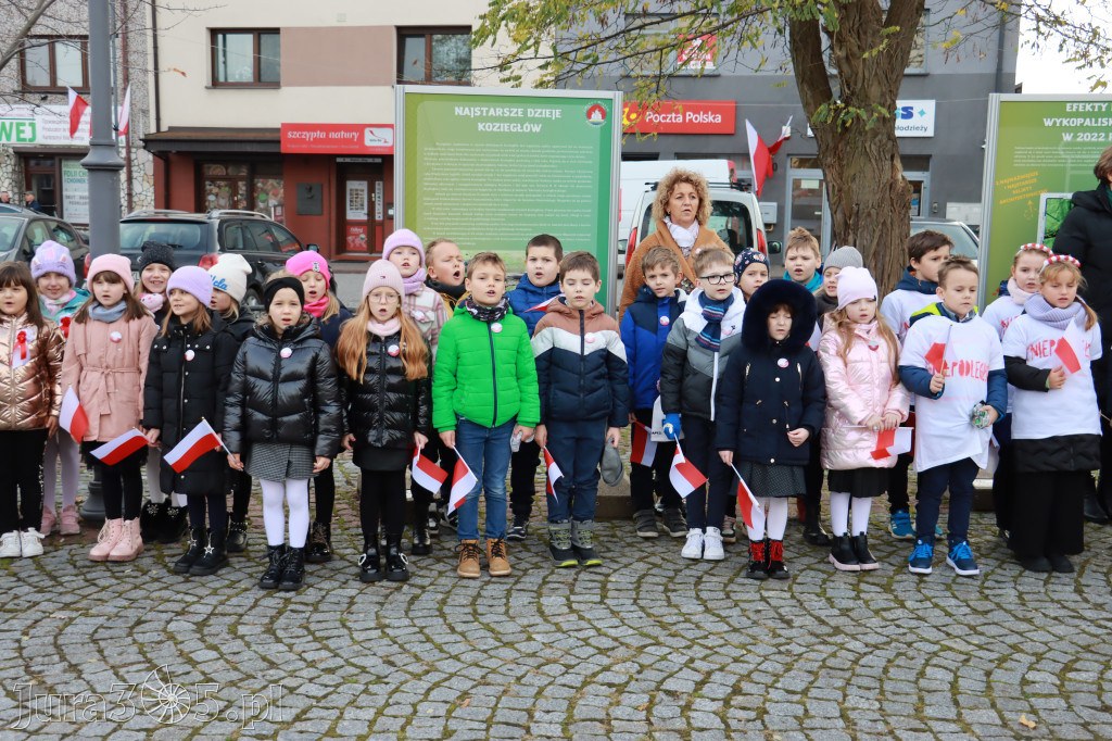 Fotorelacja Koziegłowy: Uroczystość 105. Rocznicy Odzyskania przez Polskę Niepodległości.