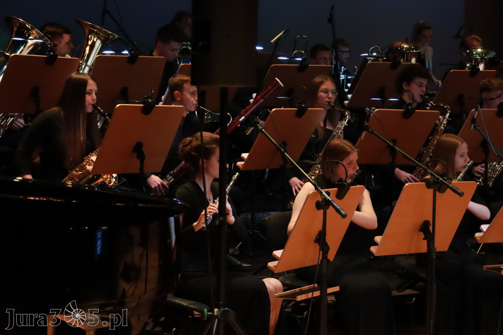 Fotorelacja: Koncert Orkiestry Dętej z Pińczyc w Filharmonii Częstochowskiej