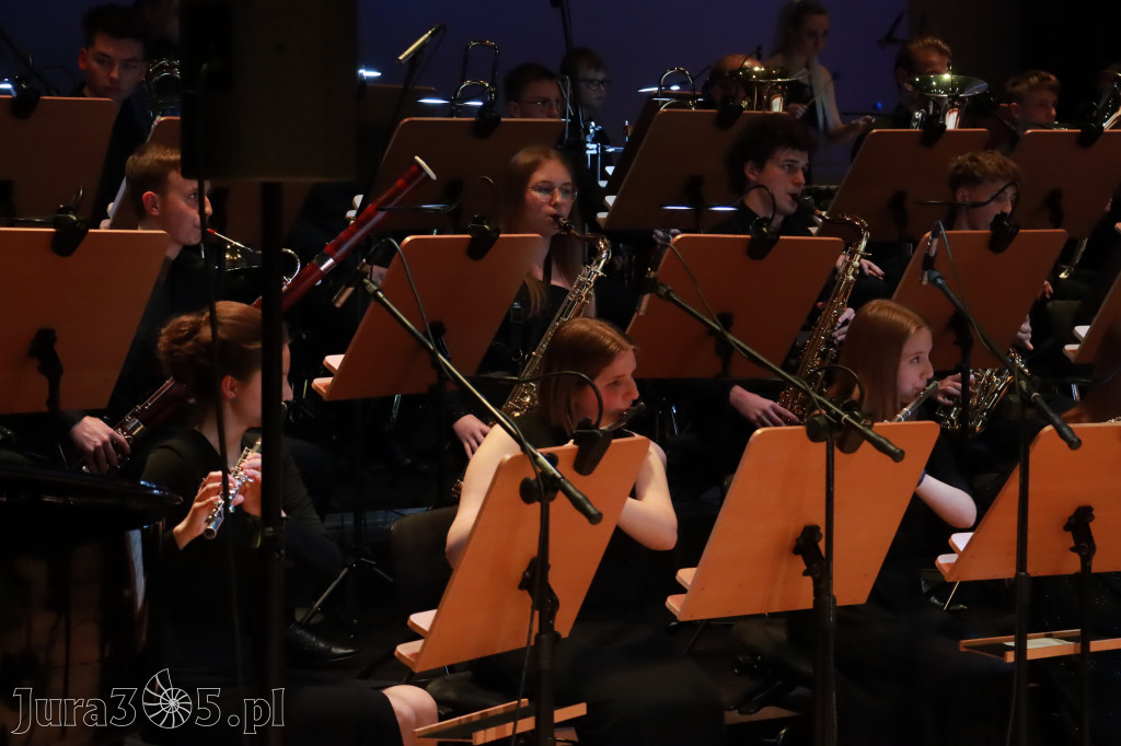 Fotorelacja: Koncert Orkiestry Dętej z Pińczyc w Filharmonii Częstochowskiej