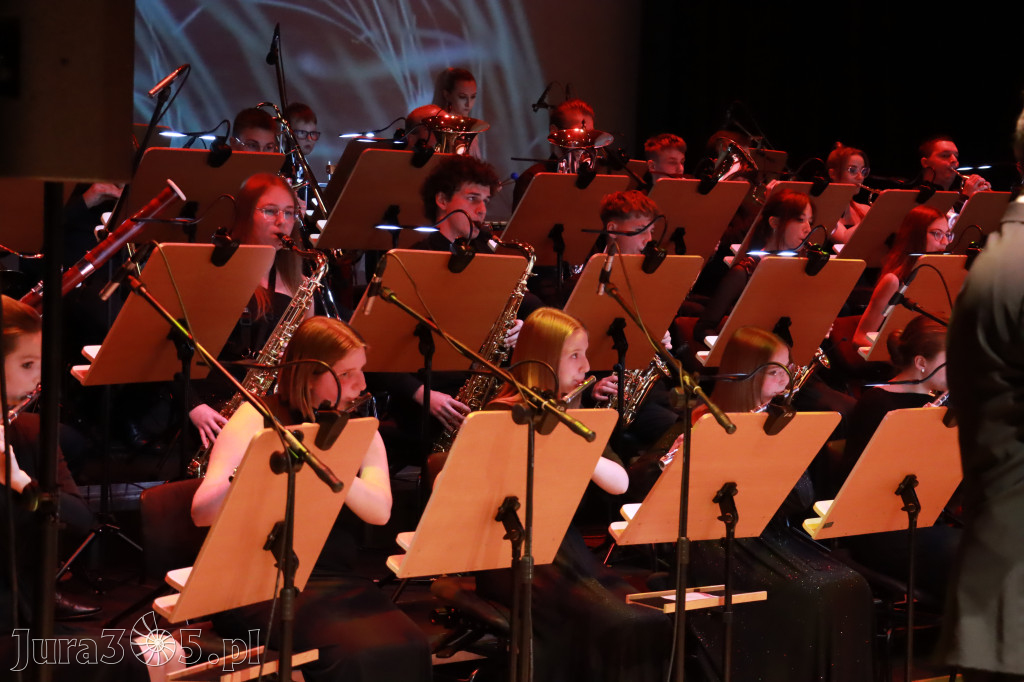 Fotorelacja: Koncert Orkiestry Dętej z Pińczyc w Filharmonii Częstochowskiej
