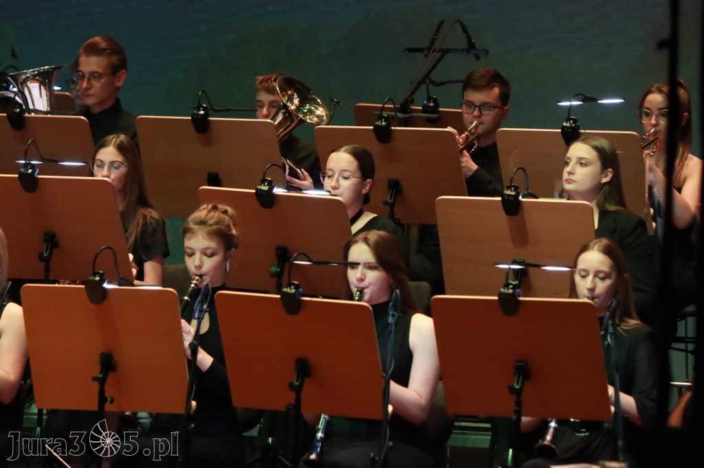 Fotorelacja: Koncert Orkiestry Dętej z Pińczyc w Filharmonii Częstochowskiej