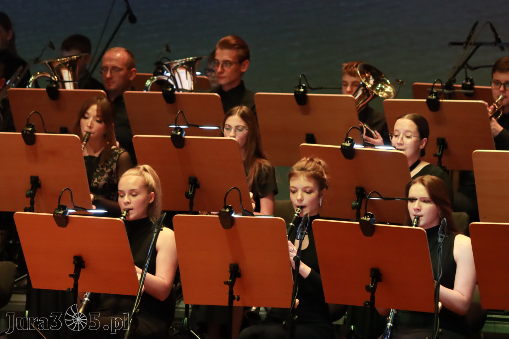 Fotorelacja: Koncert Orkiestry Dętej z Pińczyc w Filharmonii Częstochowskiej