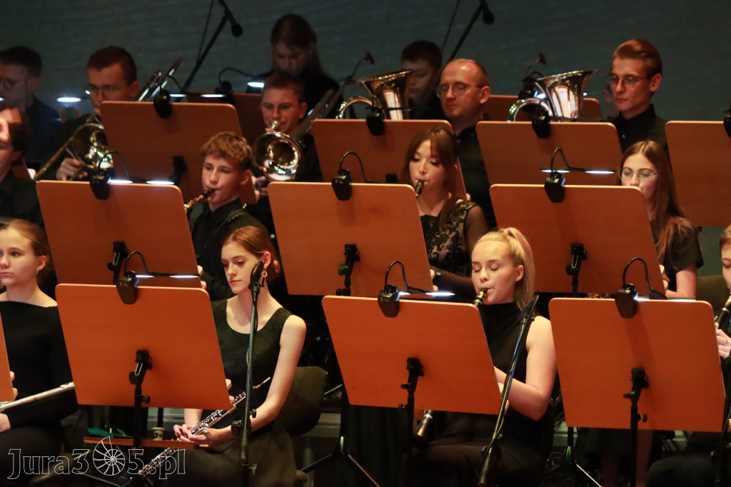 Fotorelacja: Koncert Orkiestry Dętej z Pińczyc w Filharmonii Częstochowskiej