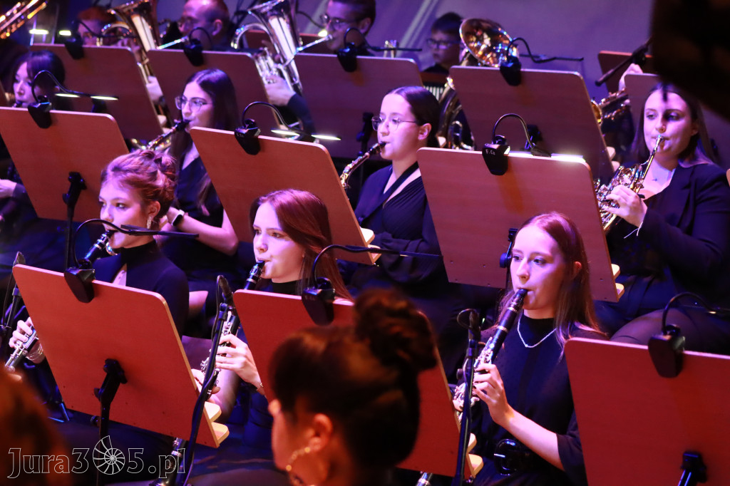 Fotorelacja: Koncert Orkiestry Dętej z Pińczyc w Filharmonii Częstochowskiej