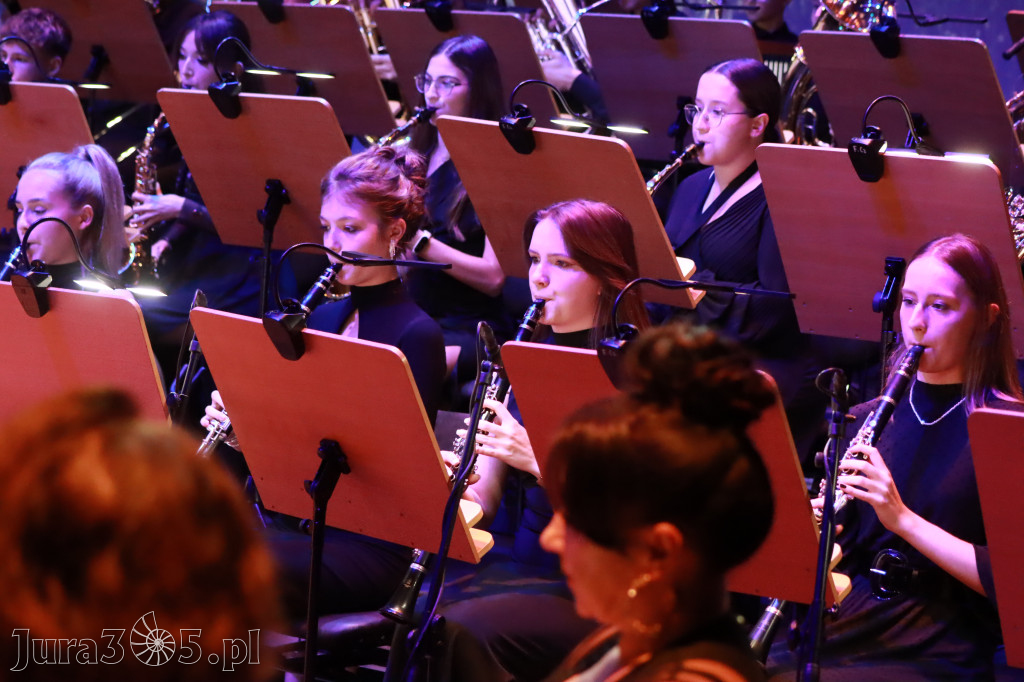 Fotorelacja: Koncert Orkiestry Dętej z Pińczyc w Filharmonii Częstochowskiej